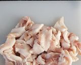 A picture of step 1 of Bacon omelette without cheese.