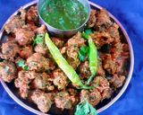 कुरकुरे मूंगदाल मेथी भजिया(kurkure moong dal methi bhujiya recipe in hindi) रेसिपी चरण 5 फोटो