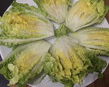 Foto del paso 1 de la receta: Cogollos de lechuga con anchoa