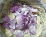 A picture of step 1 of Cabbage Vada.