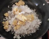 A picture of step 2 of Ukdiche modak.