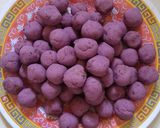 Foto langkah ke 3 dari resep Klepon ubi ungu.