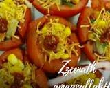 Sweet Corn Chaat Tomato Bowls recipe step 3 photo