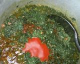 A picture of step 8 of Afang soup.