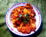Foto langkah ke 6 dari resep Kentang Balado Telur Berenda.