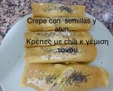 Φωτογραφία βήματος 6 της συνταγής Κρέπες με chia και τόνο!