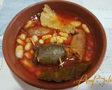 Foto del paso 5 de la receta Alubias con chorizo morcilla y panceta