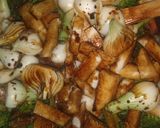 Foto del paso 5 de la receta: Verduras con carne estilo china
