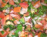 A picture of step 2 of Homemade Pico De Gallo over Chicken.