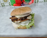 Foto del paso 4 de la receta: Hamburguesa proteica con doble de queso