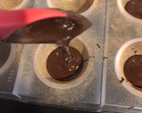 Foto del paso 3 de la receta: Bombas de chocolate y matcha