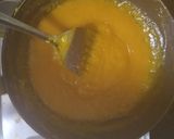 A picture of step 2 of Mango burfi.