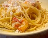 Une image de l'étape 1 de Spaghetti mozzarella.