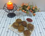 A picture of step 6 of Potato stuffing chicken cheese patties.