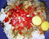 A picture of step 1 of Maryland chicken.