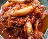 Foto langkah ke 5 dari resep Sambal cumi wortel.