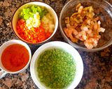 Foto del paso 1 de la receta: Camarones & almejas al arroz con azafrán
