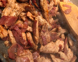 Foto del paso 1 de la receta: Noodles con pollo y bacon🍜