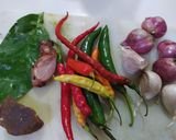 Foto langkah ke 2 dari resep Tumis Daun Singkong Teri Medan.