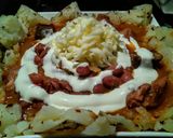 Foto del paso 15 de la receta: PAPAS En Canasta con Zaragozas(alubias), a la Española...!