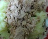 Foto del paso 3 de la receta: Torrejas súper rápidas de papa y atún. Solo 3 ingredientes