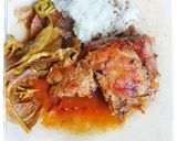 Foto langkah ke 3 dari resep Ayam Panggang Saus Daun Mangga.