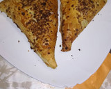 Foto del paso 1 de la receta: Triángulo de hojaldre relleno nutella y turrón blando