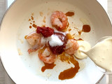 Shrimp rose glass noodles