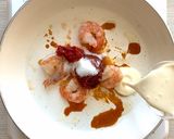 A picture of step 4 of Shrimp rose glass noodles.