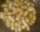 A picture of step 2 of Crispy Arbi sabzi.