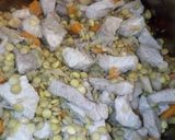 Lencse gulyás recept fázis 6 fotója