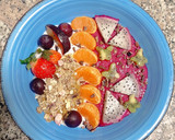 Foto del paso 10 de la receta: Papaya rellena tropical 🏝️🥭🥝🍇🍓🥥