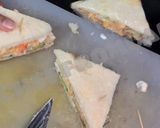 A picture of step 9 of Combo Club sandwich.