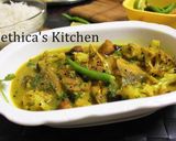 A picture of step 7 of Pomfret Macher Jhol (Pomfret Fish Curry - Bengali Style).