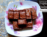 Foto langkah ke 5 dari resep Triple Fudge Brownie.