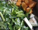 মাছের তেল আর মাথা দিয়ে পুঁইশাক(macher tel r matha diye puishak recipe in bengali) রেসিপির ধাপ 1 ছবি