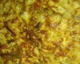Foto del paso 16 de la receta: pastel de tortilla tres sabores rellena bañada con salsa crema de puerros