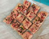 A picture of step 6 of Pink Mawa Burfi.