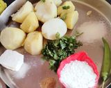 A picture of step 1 of Malai kofta (creamy kofta balls curry).
