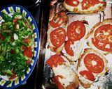 Foto del paso 3 de la receta: Milanesas napolitanas con ensalada criolla