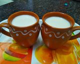 A picture of step 6 of Mishti Doi.