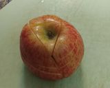 عکس مرحله 5 از دستور میوهآرایی سیب🍎
