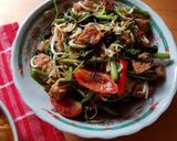 Foto langkah ke 4 dari resep 38. Tumis kangkung tempe.