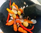 Foto langkah ke 2 dari resep #49. Pecak Tahu Tempe Terong.