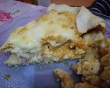 Foto del paso 5 de la receta: Tarta de pollo con tapas de empanadas