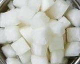 A picture of step 1 of Fried radish in bengali style.