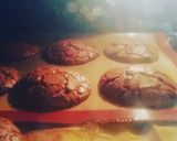 Une image de l'étape 4 de Cookies nuage aux 2 chocolats.