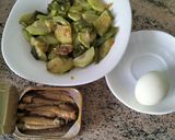 Foto del paso 3 de la receta Empanada de Hojaldre con Sardinas, Calabacín y Huevo Cocido