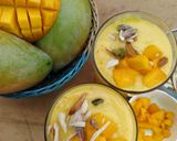 A picture of step 3 of Mango lassi.