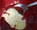 A picture of step 3 of Suji cornflour fruity puas.
